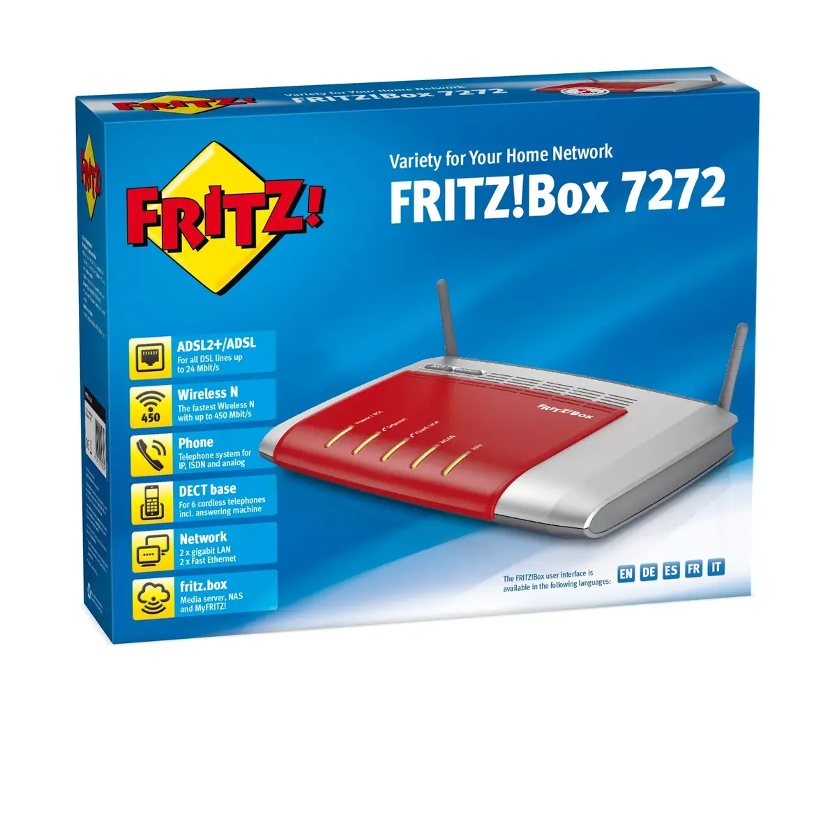 Wireless Router AVM FRITZ!Box 7272 International Photo 4