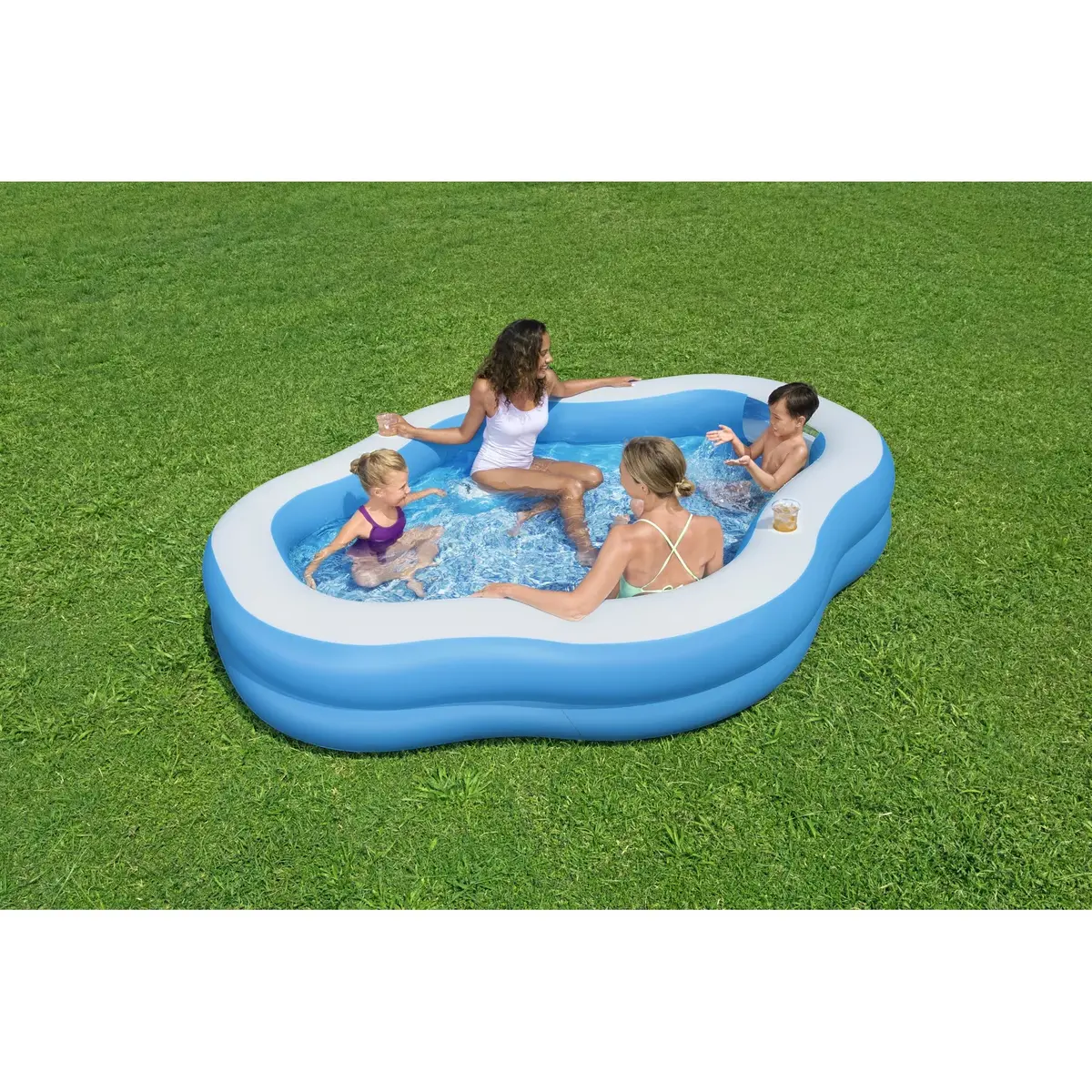Надувной бассейн Bestway Splashview 8 1980×2700×510 мм Photo 19