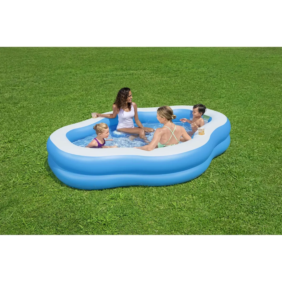 Надувной бассейн Bestway Splashview 8 1980×2700×510 мм Photo 20