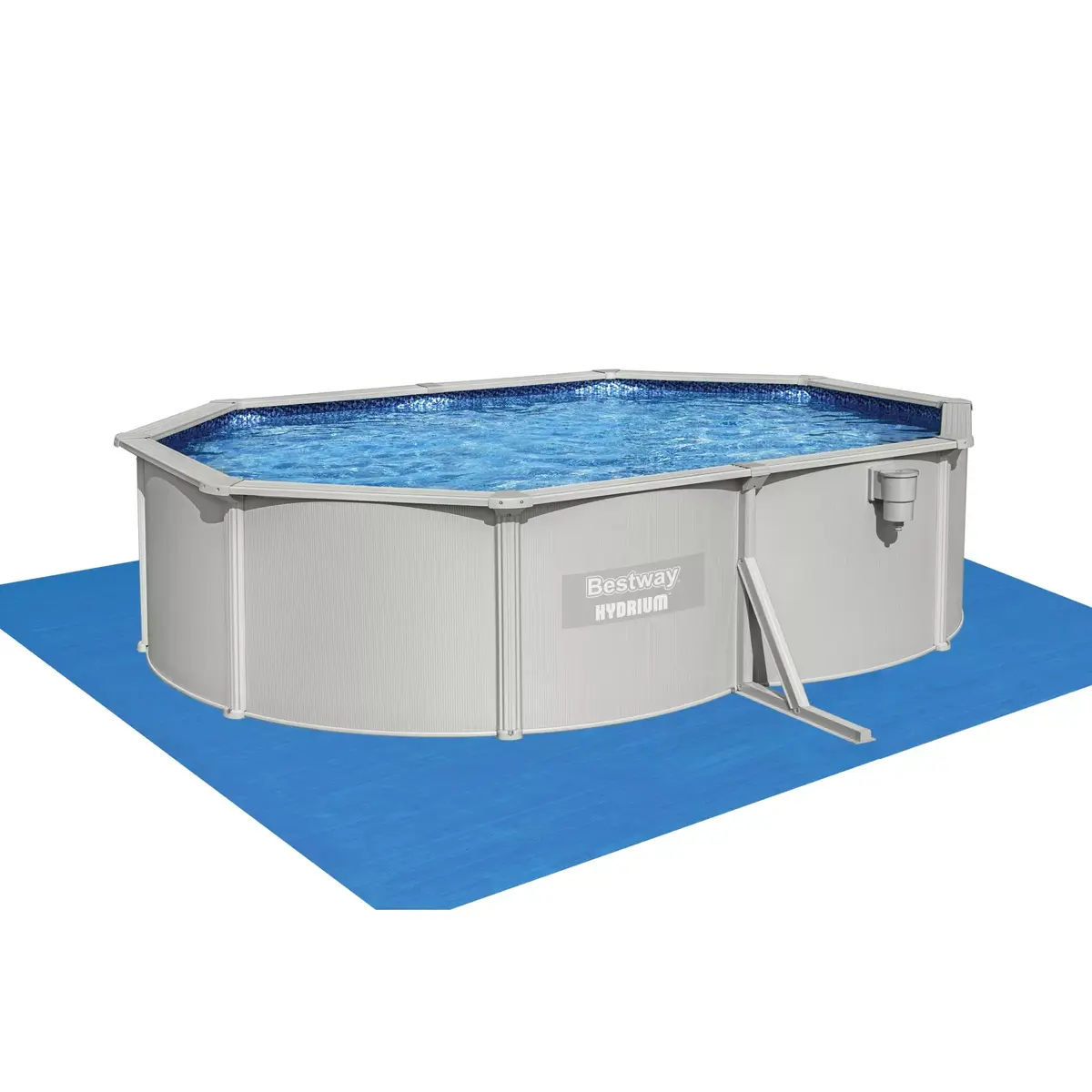 Bestway Hydrium Oval Framed Pool 5.00m x 3.60m x 1.20m Photo 3