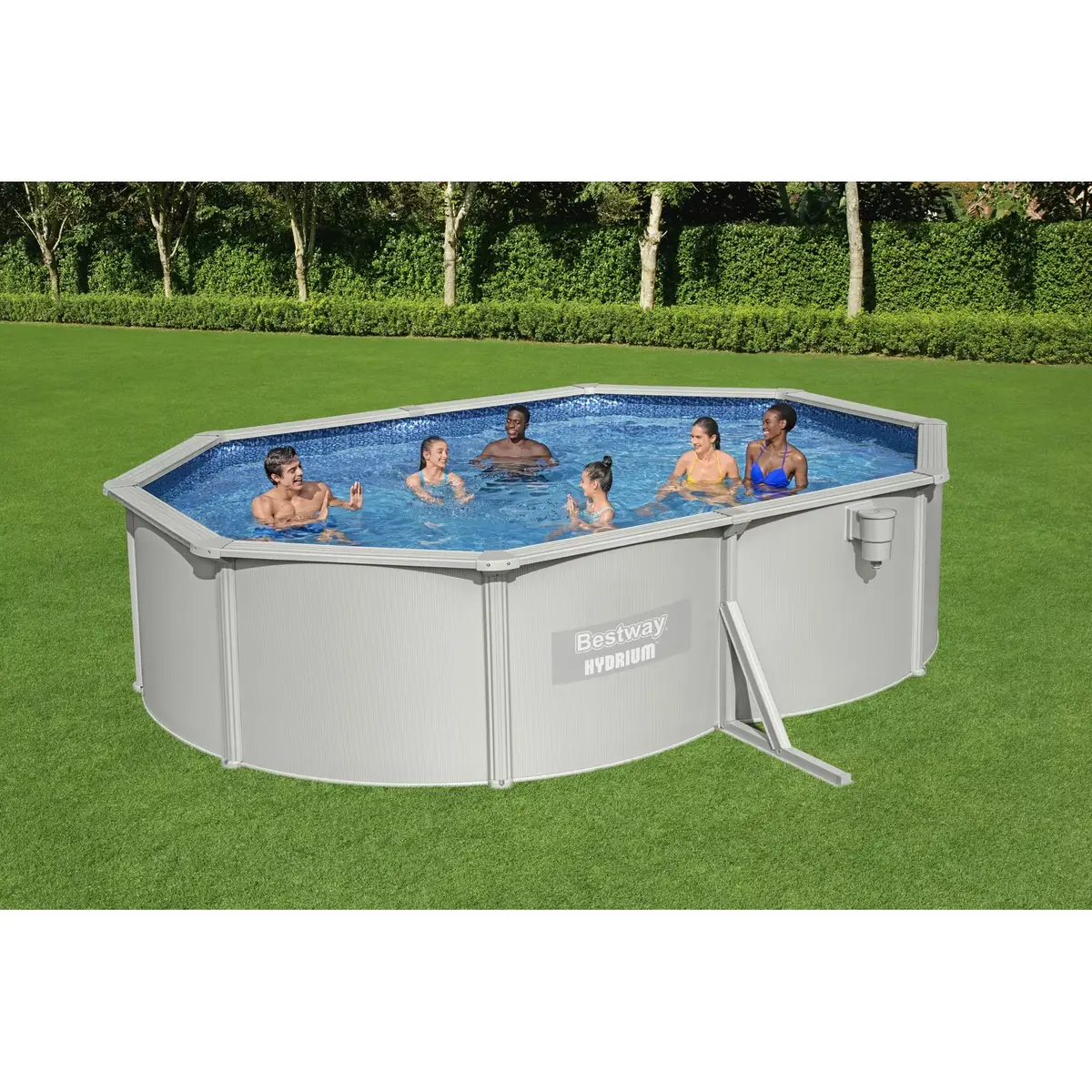 Bestway Hydrium Oval Framed Pool 5.00m x 3.60m x 1.20m Photo 13