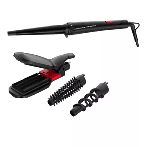 Утюжок для завивки Rowenta Infinite Looks CF422L Чёрный Розовый 48 Вт