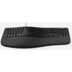 DE izkārtojums - Microsoft Ergonomiskā tastatūra, tastatūra (melna, biznesa vajadzībām)