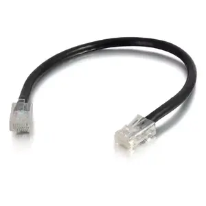 Network patch cable C2G Cat5e 1 m UTP non-booted, RJ-45 to RJ-45, gold contacts
