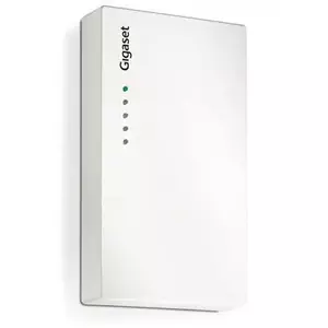 Gigaset N720 IP Pro DECT base station for VoIP telephony operating at 100 - 240 V input voltage