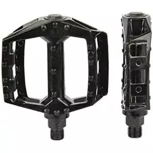 FISCHER bicycle pedal MTB/BMX aluminium with traction pins, single pedal, model 85841