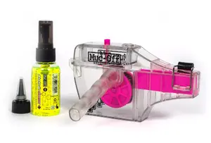 Инструмент для велосипеда Muc-Off X-3 Dirty Chain Machine Очиститель цепи Розовый Прозрачный