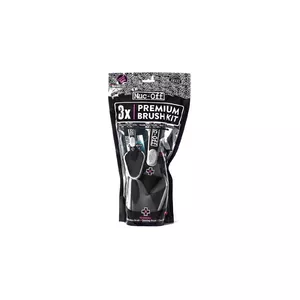 Инструмент для чистки Muc-Off 3x Premium Brush Kit Набор щеток для велосипеда Универсальный
