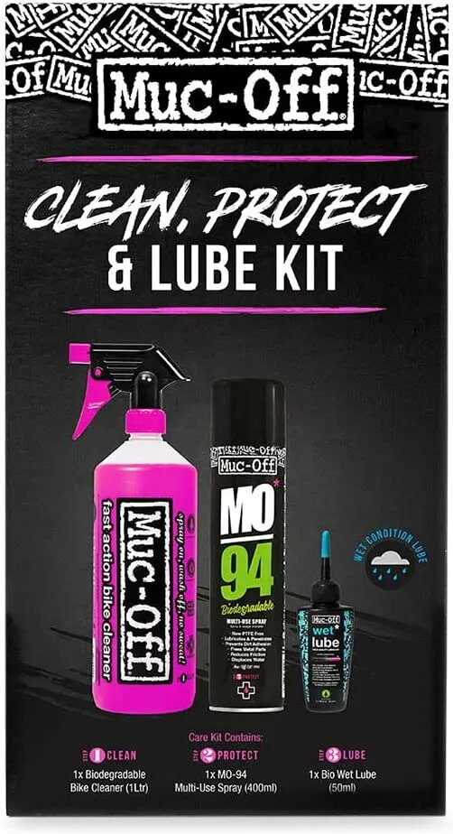Kopšanas komplekts Muc-Off Wash Protect and