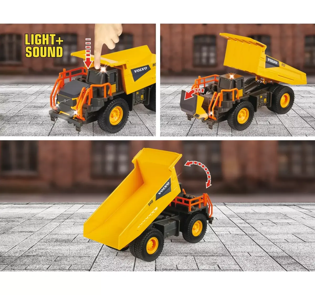 Самосвал Majorette Volvo Rigid Hauler Photo 5