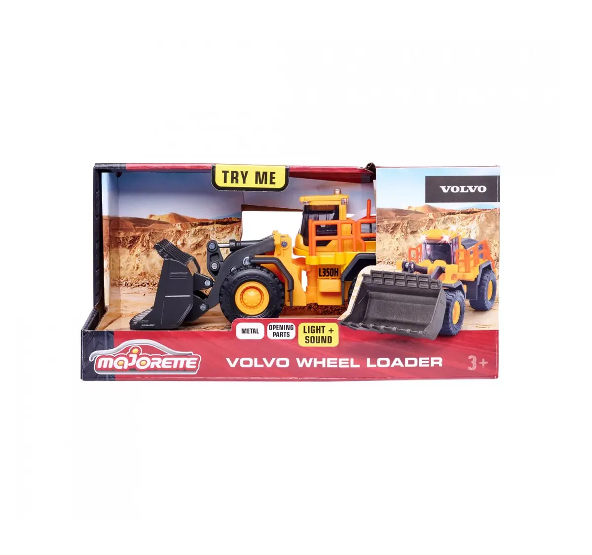 Погрузчик Majorette Volvo Wheel Loader Photo 5