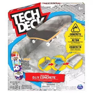 Fingerboard Set Tech Deck DIY Concrete Reusable Playset with Enjoi Fingerboard