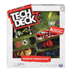 Fingerboard Tech Deck Sk8shop Bonus Pack Collectible Mini Skateboards