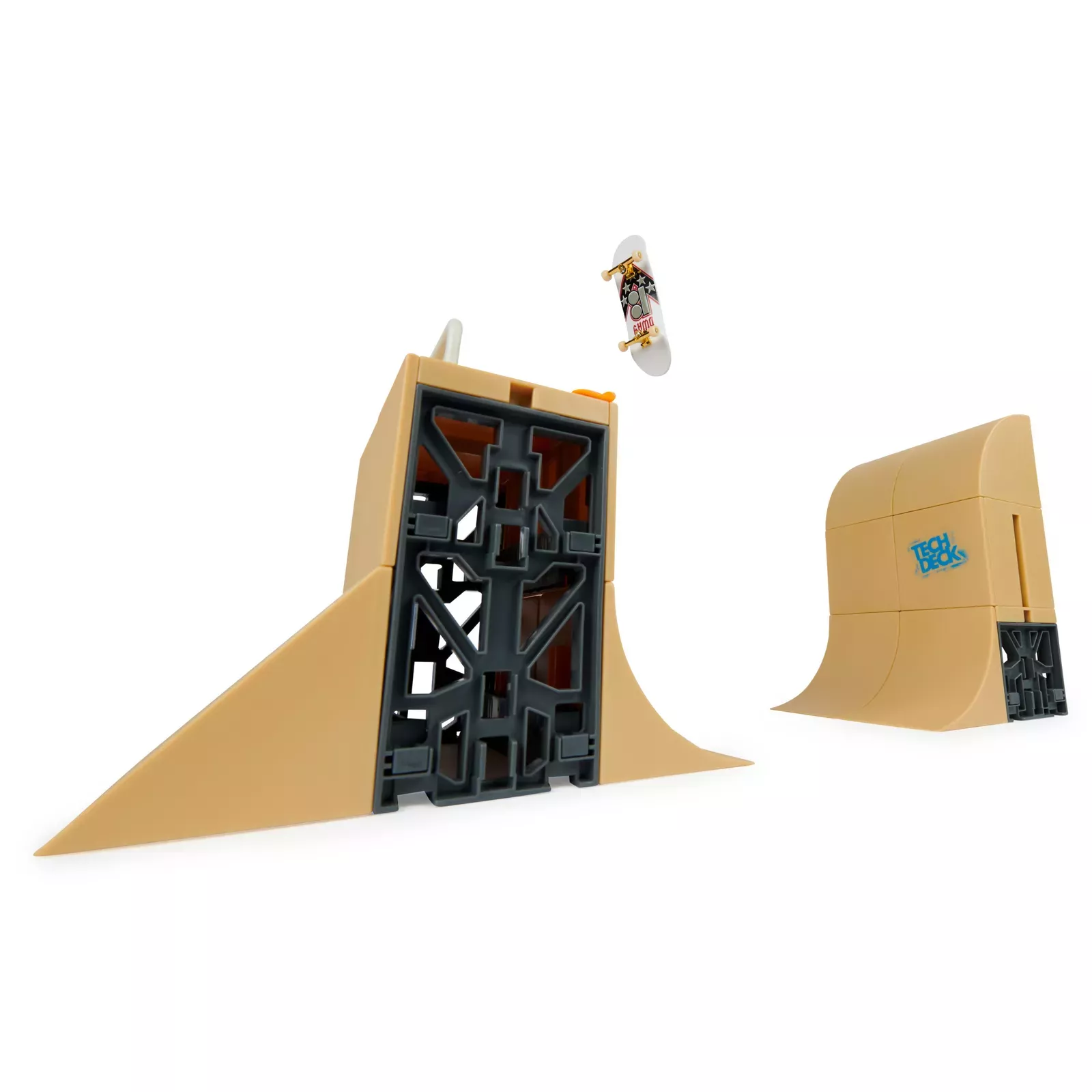 Tech Deck, Flip N' Grind X-Connect Park Creator, Customizable and Buildable  Ramp Set with Exclusive Fingerboard, Kids Toy for Boys and Girls Ages 6 and  up