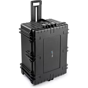 Hard Outdoor Case b&w international Type 7800 black with Foam Inlay — protective equipment for gear