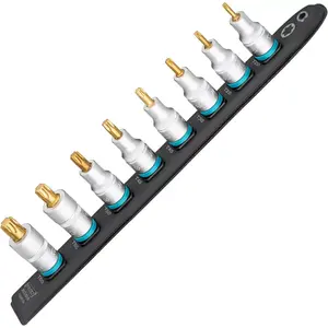Torx bit set Hazet 992T-SR/8 — 8-piece short Torx T20–T60