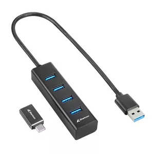 USB хаб Sharkoon 4044951037582