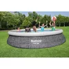 Каркасный бассейн Bestway Fast Set Round Inflatable Pool Set Photo 9
