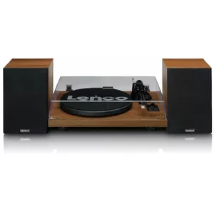 LENCO LS-480WD - ATSKAŅOTĀJS AR IEBŪVĒTU PASTIPRINĀTĀJU UN BLUETOOTH® PLUS 2 ĀRĒJIE SKAĻRUŅI