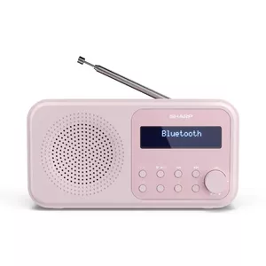 Portable Radio Sharp DR-P420 Digital Tuner DAB DAB+ FM Pink