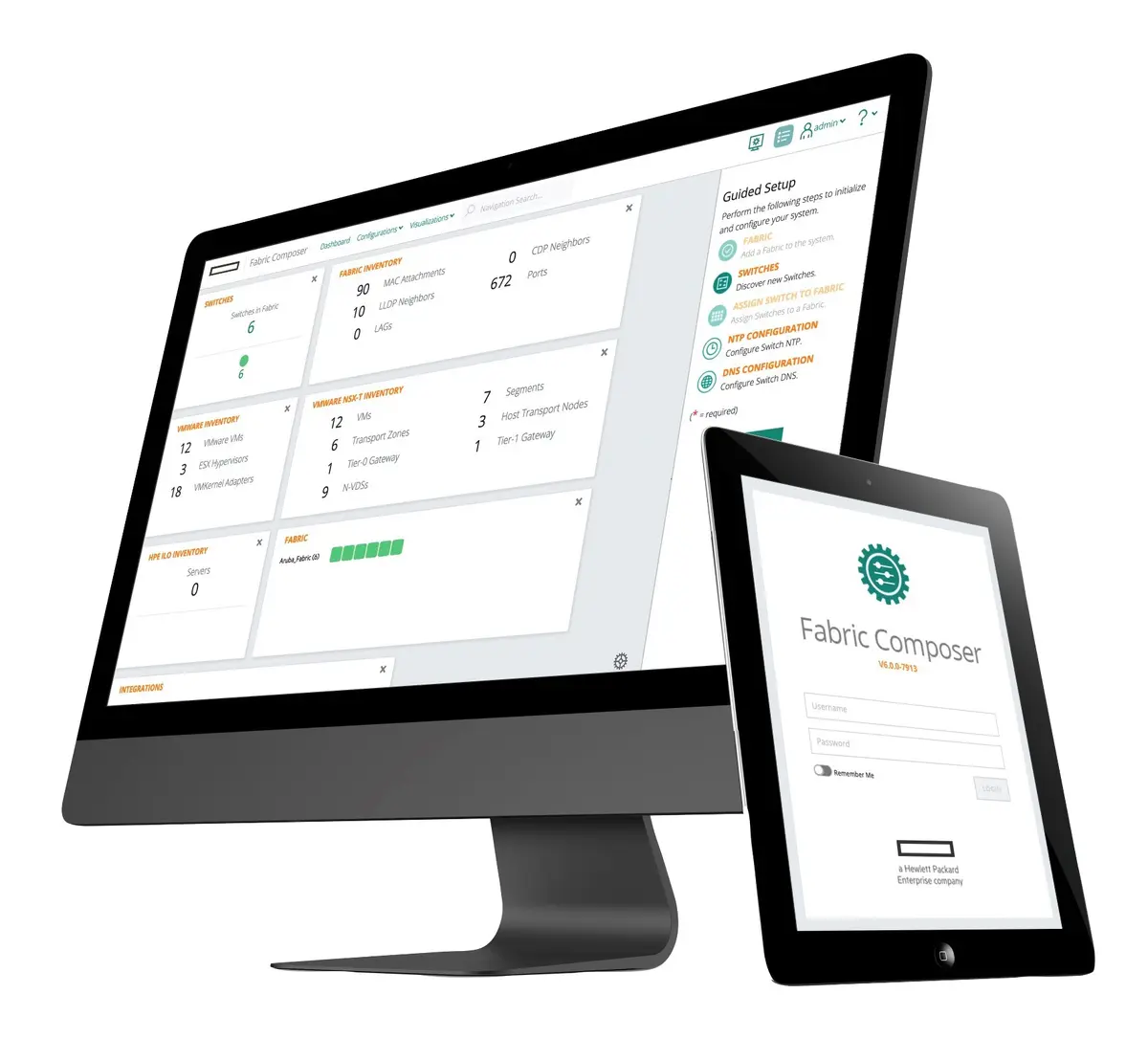 HP Enterprise Aruba Networking Fabric Composer