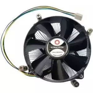 DYNATRON Q9 Intel CPU Cooler LGA1700 2U экструдированный алюминиевый радиатор с кнопочным креплением, активный с ШИМ до 65 Вт TDP (A 2754)