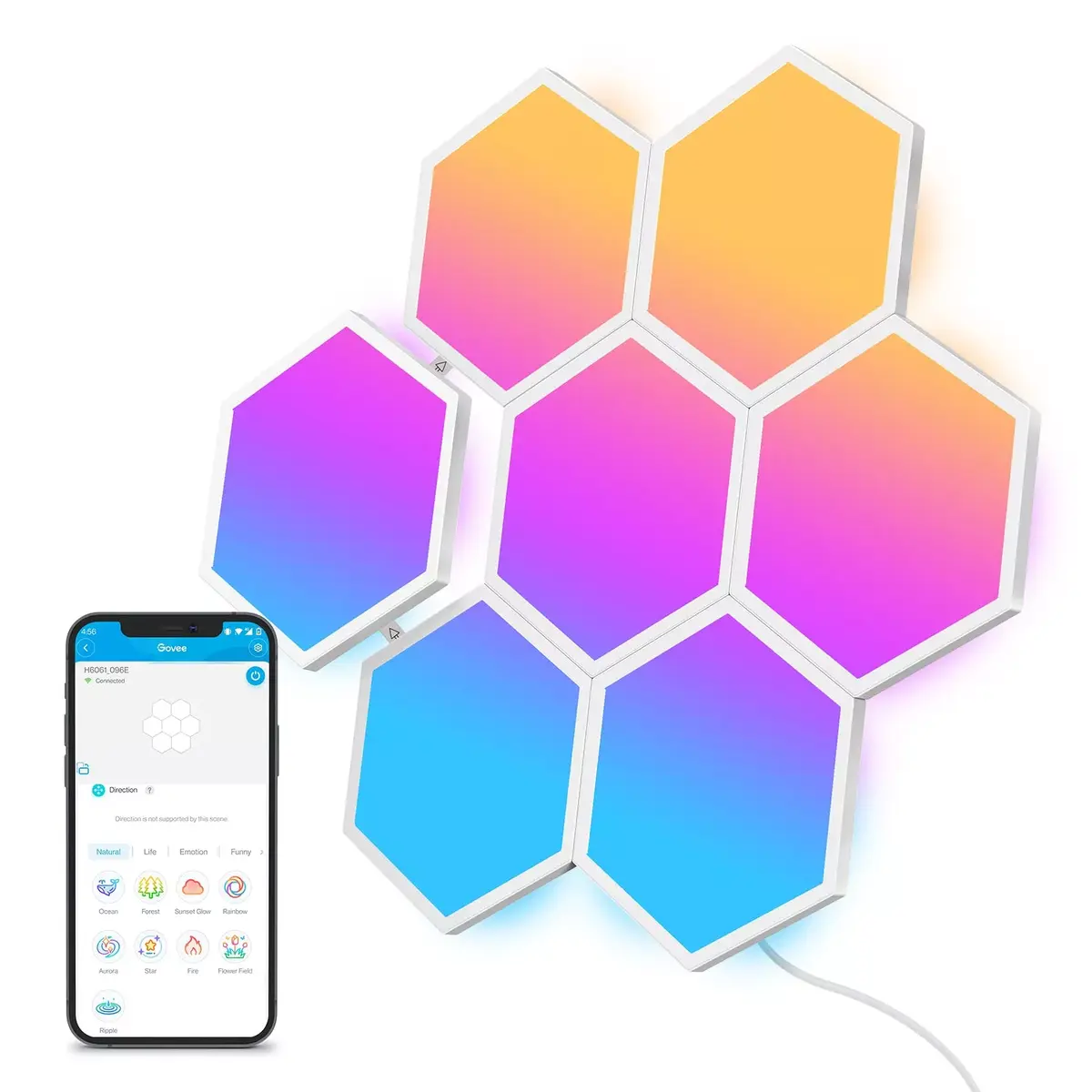 Умная панель Govee Glide Hexa Light Panels Photo 2
