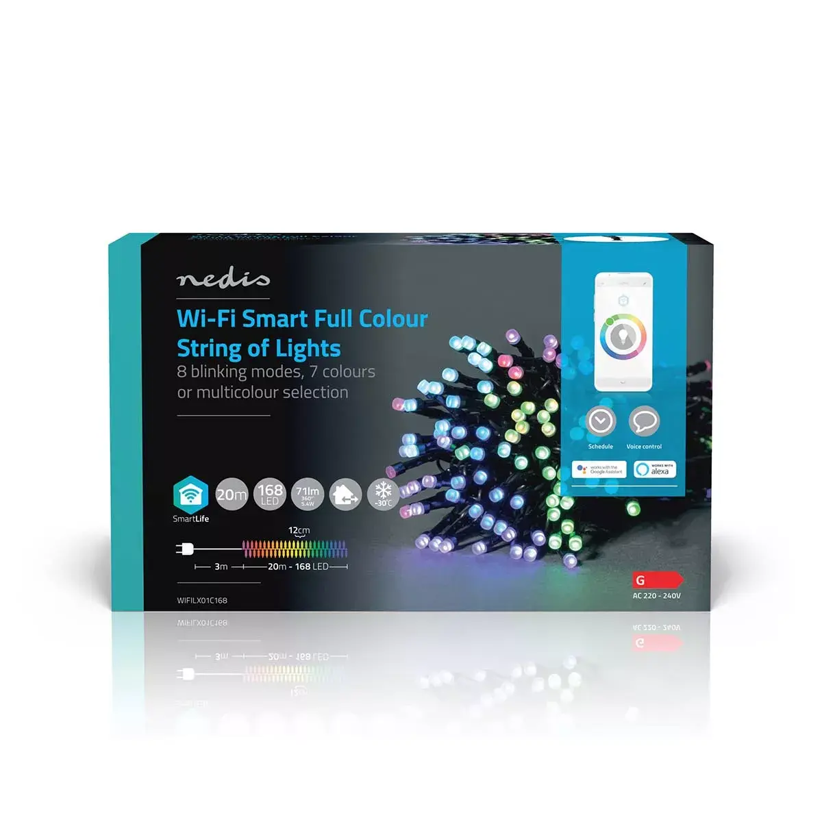 Nedis WIFILX01C168 light decoration chain — 168 LEDs Photo 8