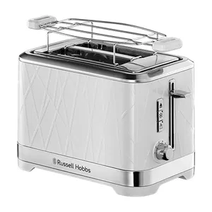 Russell Hobbs 28090-56 tosteris 6 2 šķēle (-s) 1050 W Nerūsējošs tērauds, Balts