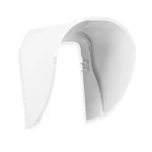 Hood SATEL HOOD C white — protective sun/rain hood for CCTV dome cameras, 1 pc