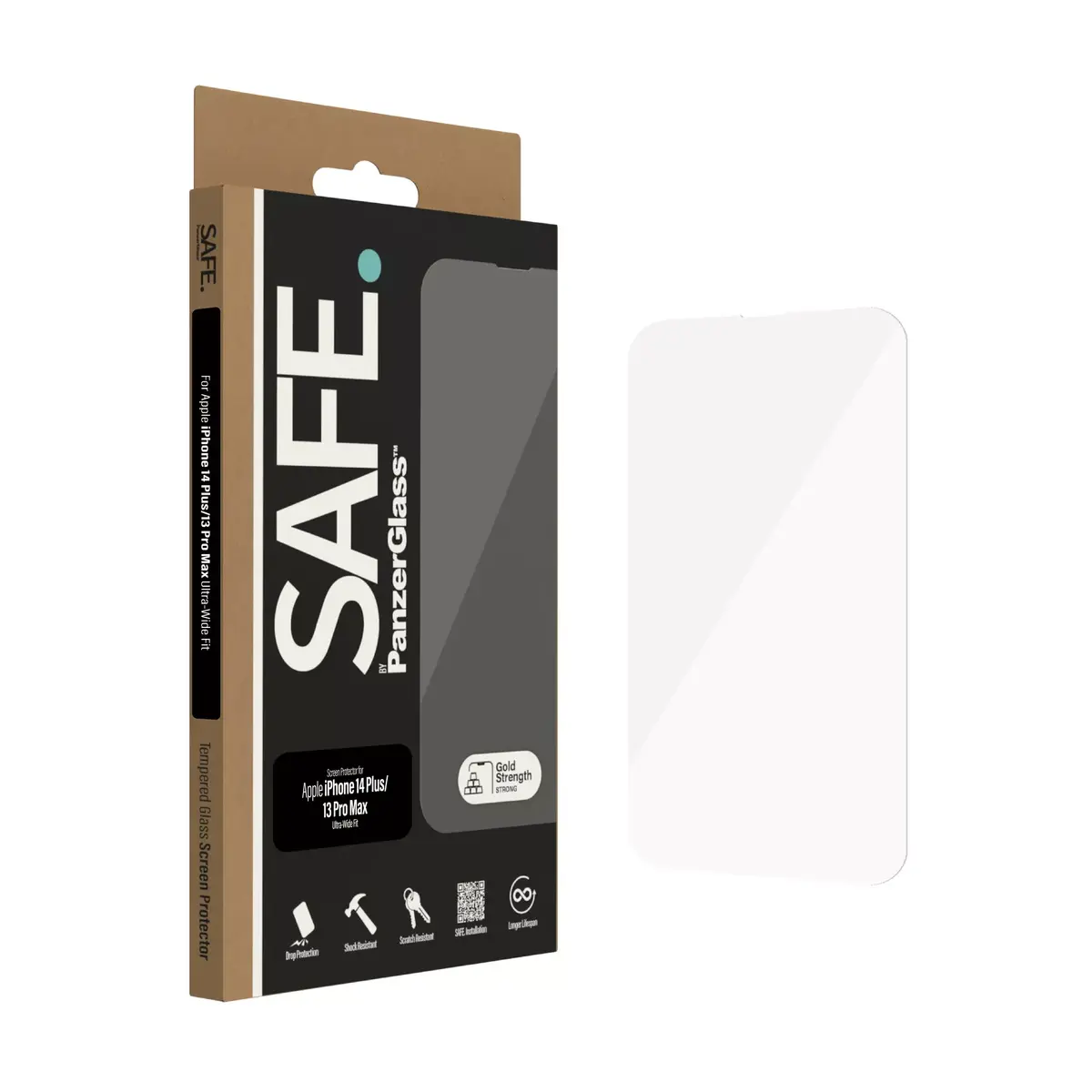 Защитное стекло PanzerGlass SAFE. by ® Apple iPhone 14 Plus 13 Pro Max Photo 3