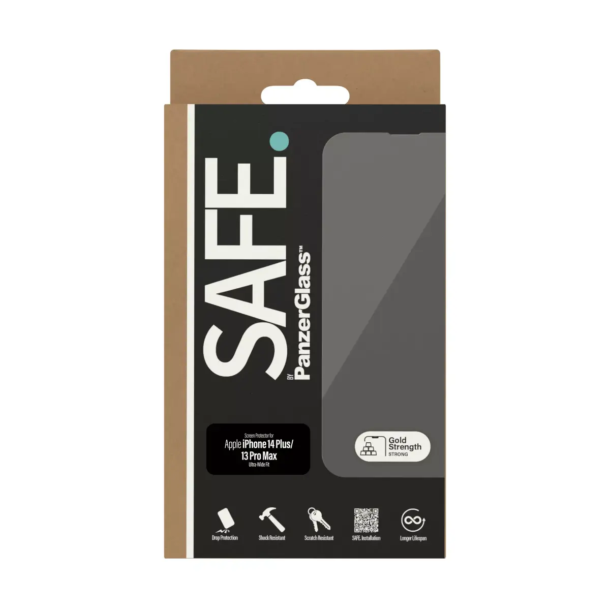 Защитное стекло PanzerGlass SAFE. by ® Apple iPhone 14 Plus 13 Pro Max Photo 4