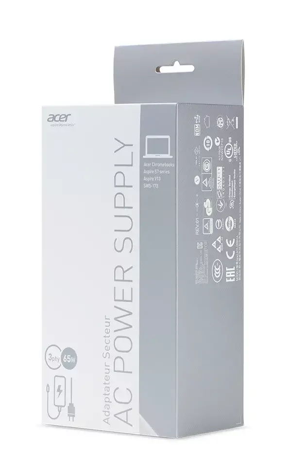 Блок питания Acer AC Adapter 65W Photo 2