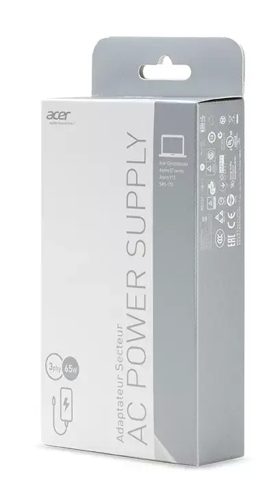 Блок питания Acer AC Adapter 65W Photo 3