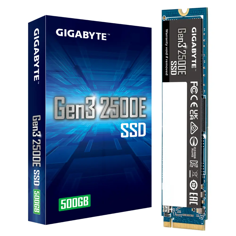 GIGABYTE Gen3 2500E Cietvielu diskdzinis 500GB