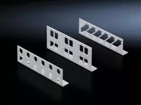 Patch panel accessory Rittal 7463.100 – steel, white (for LWL small distributor)