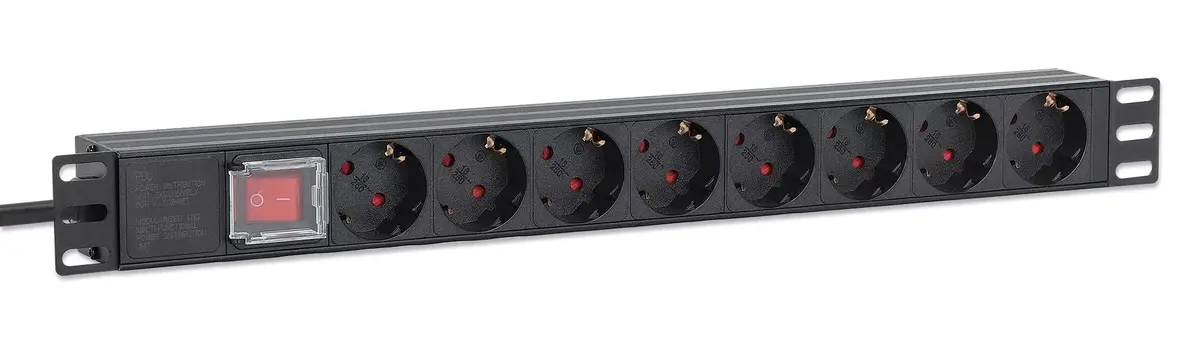 Устройство распределения питания Intellinet 19" 1U Rackmount Photo 2