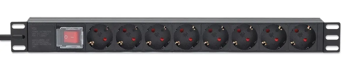Устройство распределения питания Intellinet 19" 1U Rackmount Photo 3