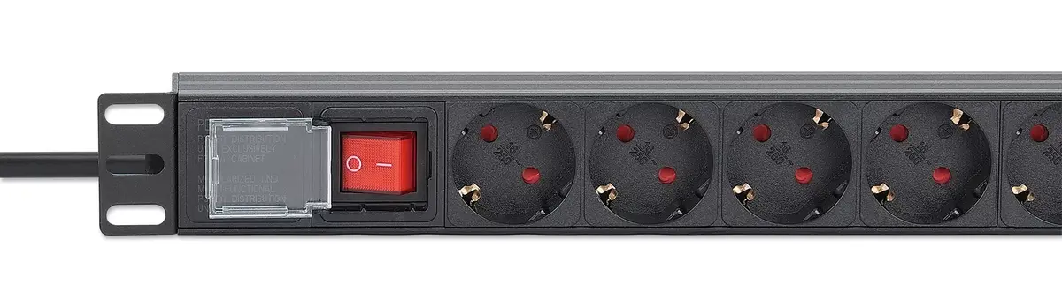 Устройство распределения питания Intellinet 19" 1U Rackmount Photo 4