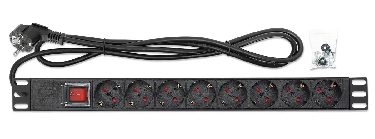 Устройство распределения питания Intellinet 19" 1U Rackmount Photo 5