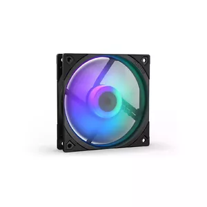 Case fan ENDORFY Fluctus 120 PWM ARGB, 120×120×25 mm, 12 V, 250–1800 RPM, 0.30 A, FDB, black/white