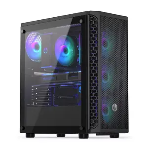 PC case ENDORFY Signum 300 ARGB Tower Black — ATX, tempered glass, ARGB lighting, supports GPU 350mm, CPU cooler height 161mm
