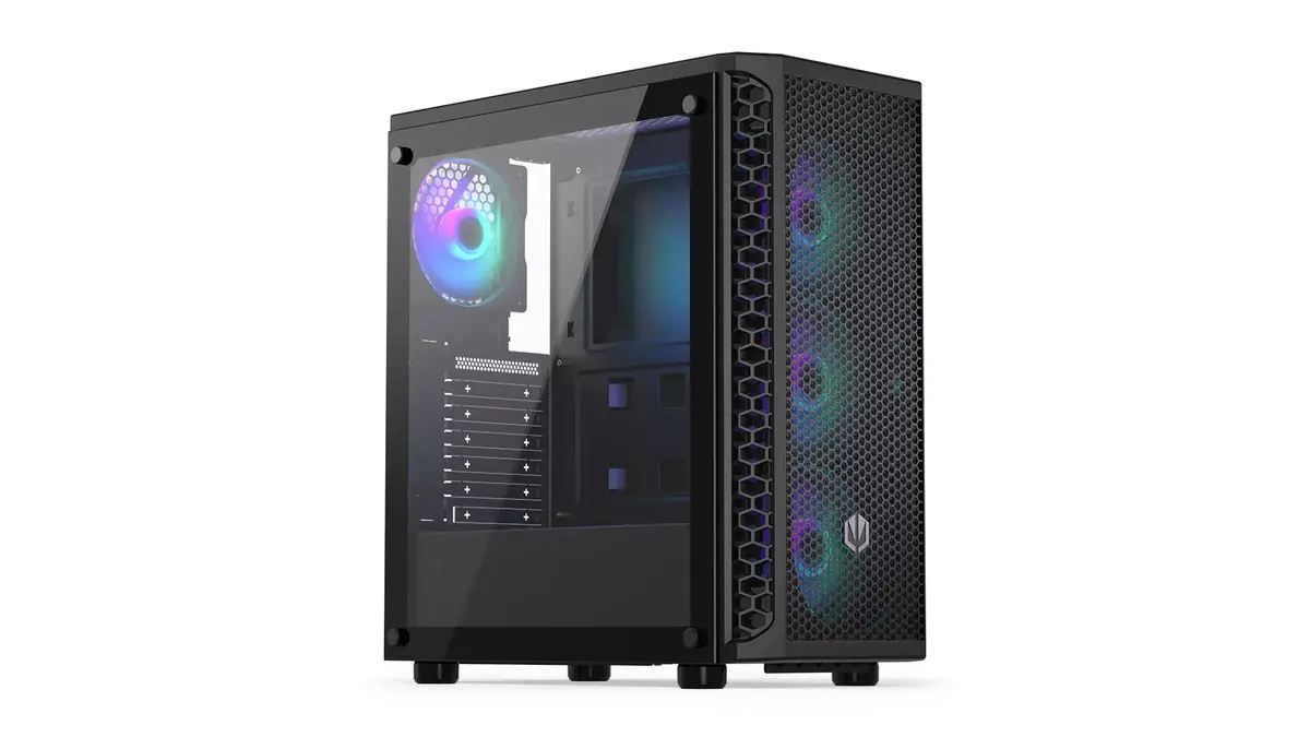 Datora korpuss ENDORFY Signum 300 ARGB Tower Black Photo 4