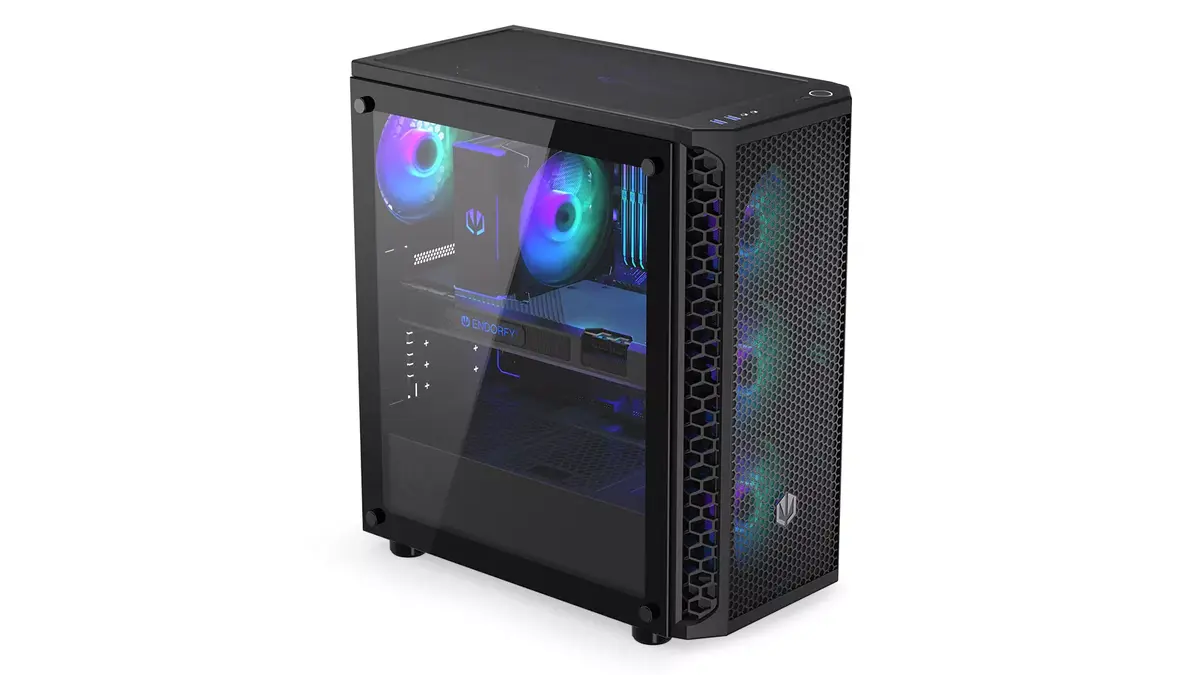 Datora korpuss ENDORFY Signum 300 ARGB Tower Black Photo 5