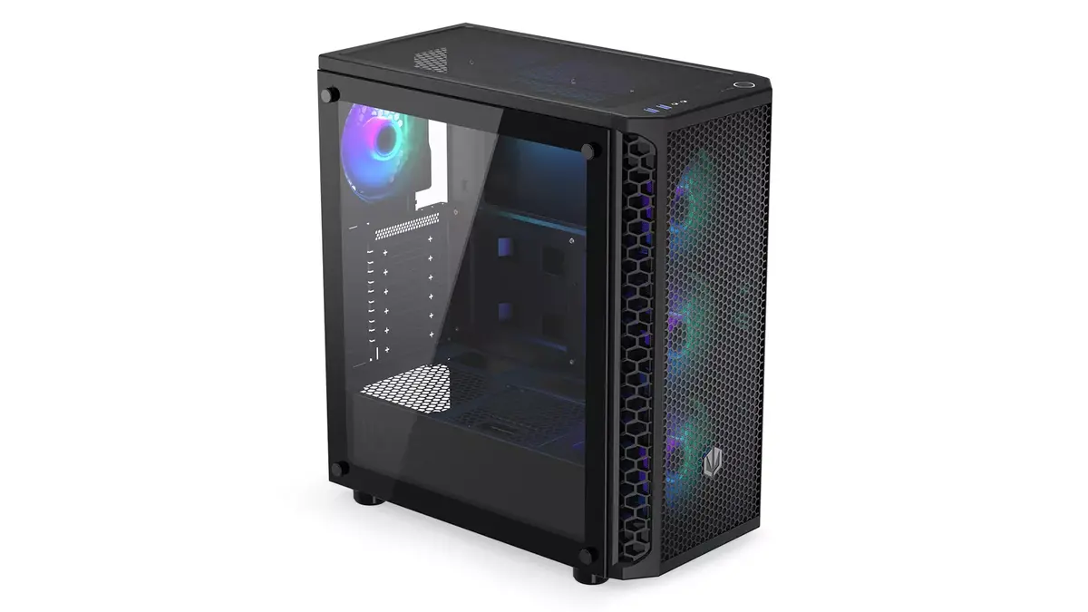 Datora korpuss ENDORFY Signum 300 ARGB Tower Black Photo 6
