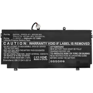 Аккумулятор для ноутбука CoreParts для HP Notebook, Spectre X360 и Envy 13 MBXHP-BA0253 черный