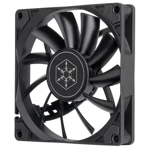 Silverstone Air Slimmer 90 Processor Fan Black 9.2 cm 500-2500 RPM Hydraulic Bearing
