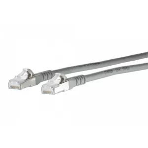 Сетевой кабель METZ CONNECT 13084G2033-E 2м Cat6a S/FTP Серый