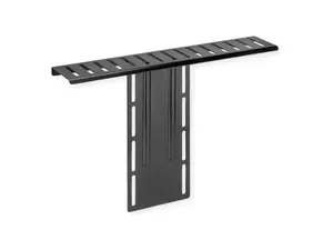 Shelf ROLINE 17.03.0034 for TV mount, black, 400×86×300 mm, max load 3 kg