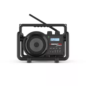 Pārnēsājamā radio Perfectpro Dabbox Digitālais DAB+ FM 7W Melns